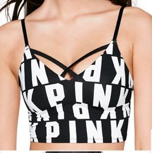 VS Pink strappy bralette